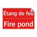 Étang de feu - Fire pond