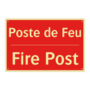 Poste de Feu - Fire Post