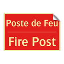 Poste de Feu - Fire Post