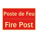 Poste de Feu - Fire Post