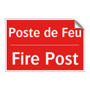 Poste de Feu - Fire Post
