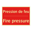 Pression de feu - Fire pressure