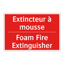 Extincteur à mousse - Foam Fire Extinguisher