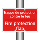 Trappe de protection contre le /.../ - Fire protection flap