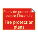 Plans de protection contre l'incendie /.../ - Fire protection plans