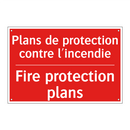 Plans de protection contre l'incendie /.../ - Fire protection plans