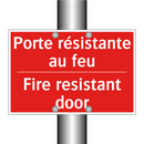 Porte résistante au feu - Fire resistant door