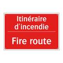 Itinéraire d'incendie - Fire route