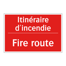 Itinéraire d'incendie - Fire route