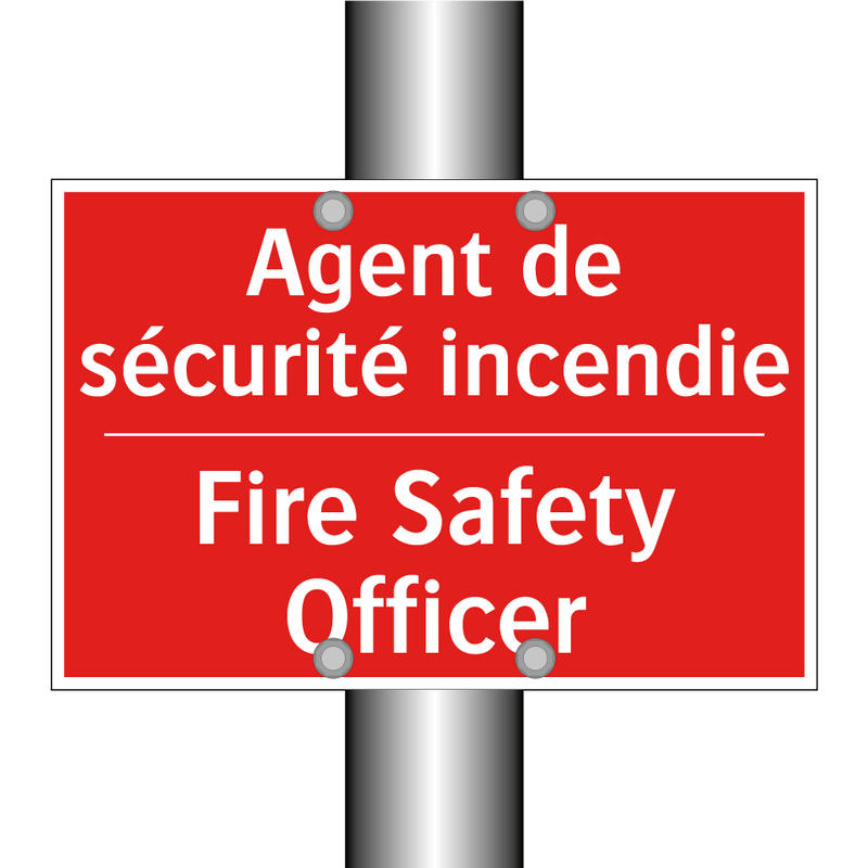 Agent de sécurité incendie - Fire Safety Officer