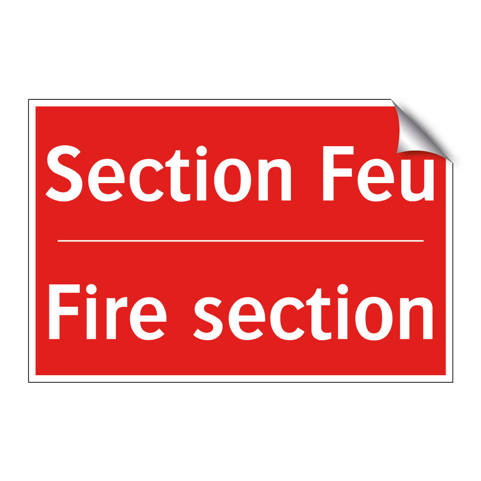 Section Feu - Fire section