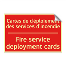 Cartes de déploiement des services /.../ - Fire service deployment cards