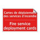 Cartes de déploiement des services /.../ - Fire service deployment cards