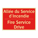 Allée du Service d'Incendie - Fire Service Drive