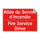 Allée du Service d'Incendie - Fire Service Drive