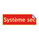 Système sec