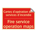 Cartes d'opération des services /.../ - Fire service operation maps
