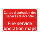 Cartes d'opération des services /.../ - Fire service operation maps