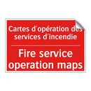 Cartes d'opération des services /.../ - Fire service operation maps