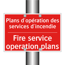 Plans d'opération des services /.../ - Fire service operation plans