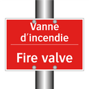 Vanne d'incendie - Fire valve