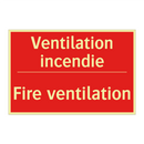 Ventilation incendie - Fire ventilation