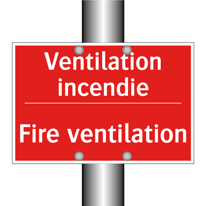 Ventilation incendie - Fire ventilation