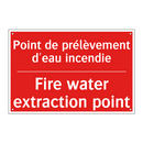 Point de prélèvement d'eau incendie /.../ - Fire water extraction point