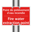 Point de prélèvement d'eau incendie /.../ - Fire water extraction point