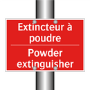 Extincteur à poudre - Powder extinguisher