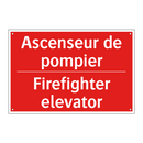 Ascenseur de pompier - Firefighter elevator