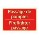 Passage de pompier - Firefighter passage