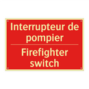 Interrupteur de pompier - Firefighter switch