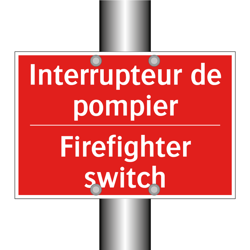 Interrupteur de pompier - Firefighter switch
