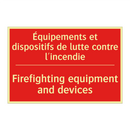 Équipements et dispositifs de /.../ - Firefighting equipment and devices /.../