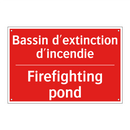 Bassin d'extinction d'incendie - Firefighting pond