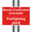 Bassin d'extinction d'incendie - Firefighting pond
