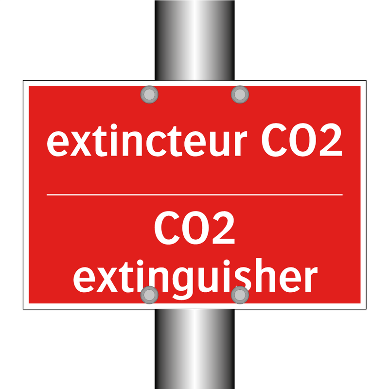 extincteur CO2 - CO2 extinguisher