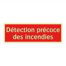 Détection précoce des incendies
