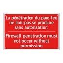 La pénétration du pare-feu ne /.../ - Firewall penetration must not /.../