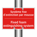 Système fixe d'extinction par /.../ - Fixed foam extinguishing system /.../