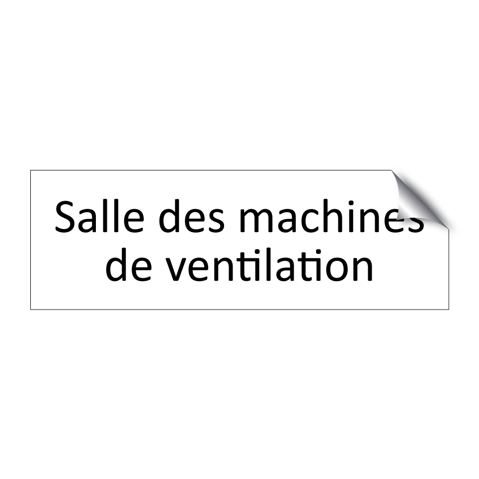 Salle des machines de ventilation