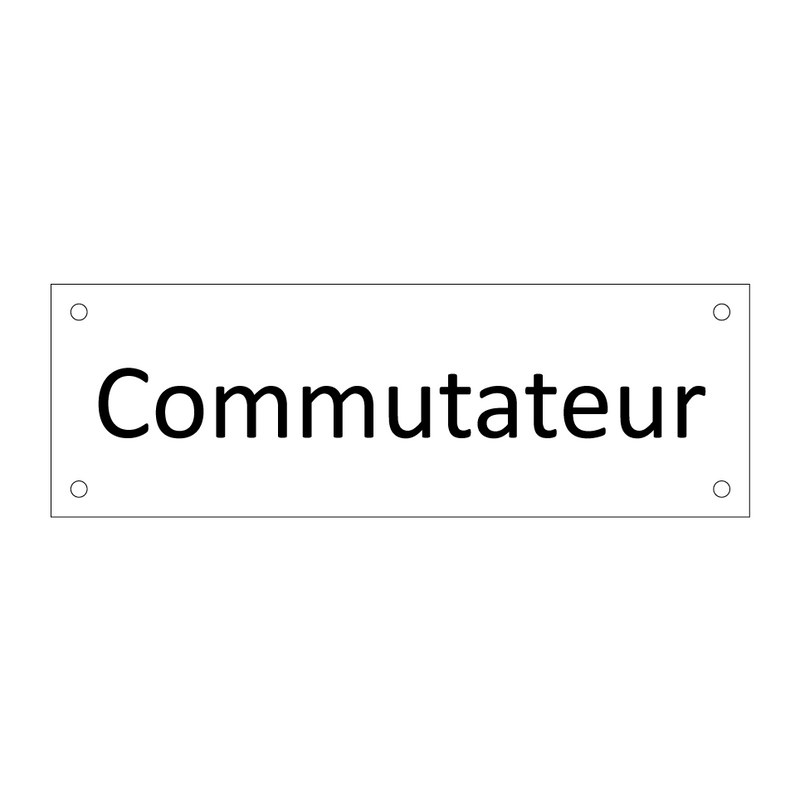commutateur & commutateur & commutateur