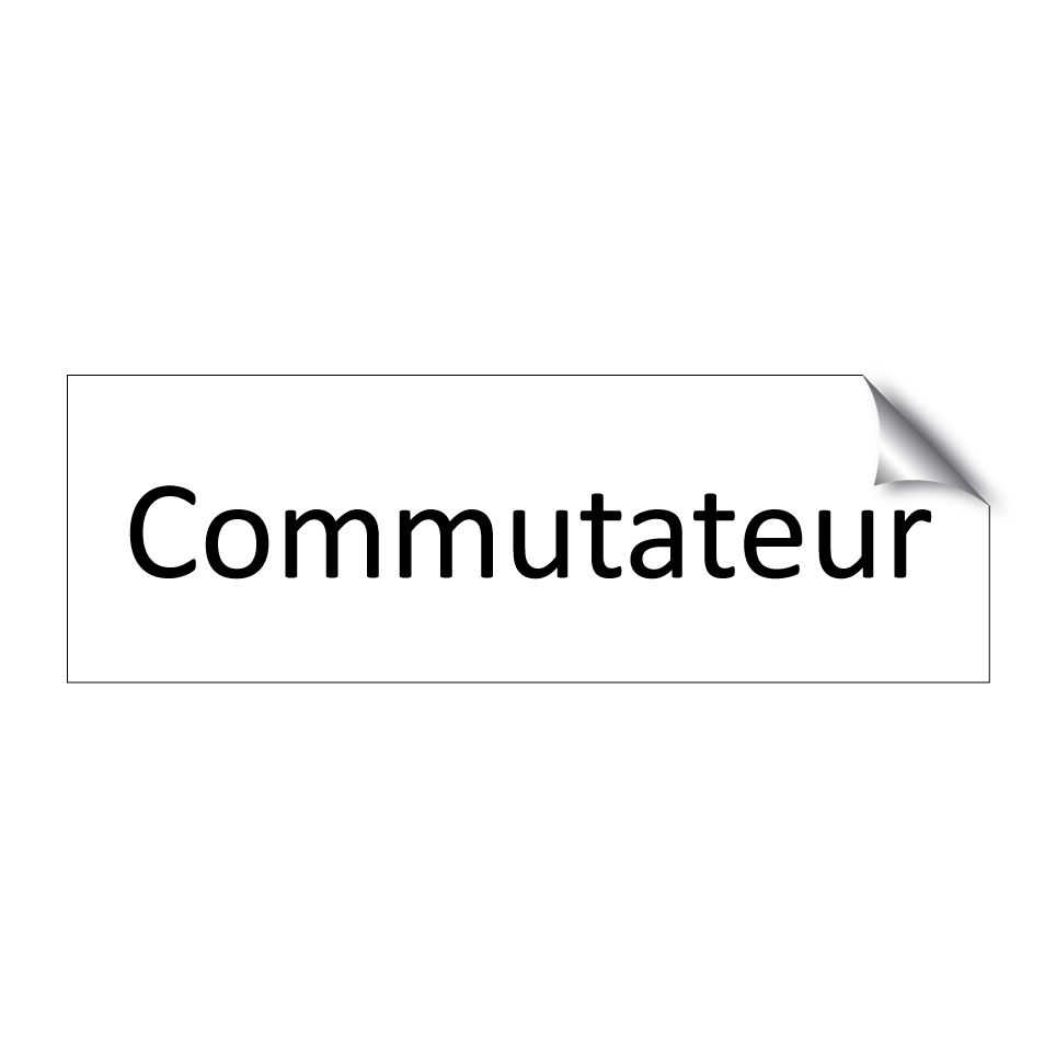 commutateur & commutateur & commutateur