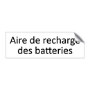 Aire de recharge des batteries