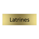 Latrines & Latrines & Latrines & Latrines & Latrines & Latrines