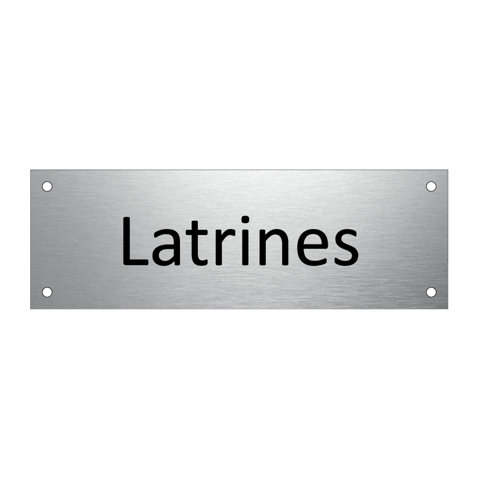 Latrines & Latrines & Latrines