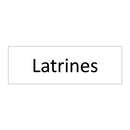 Latrines & Latrines & Latrines & Latrines & Latrines & Latrines