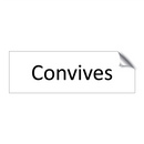 Convives & Convives & Convives