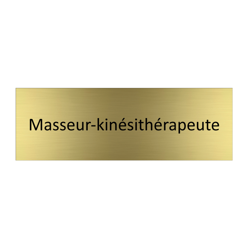 Masseur-kinésithérapeute & Masseur-kinésithérapeute & Masseur-kinésithérapeute
